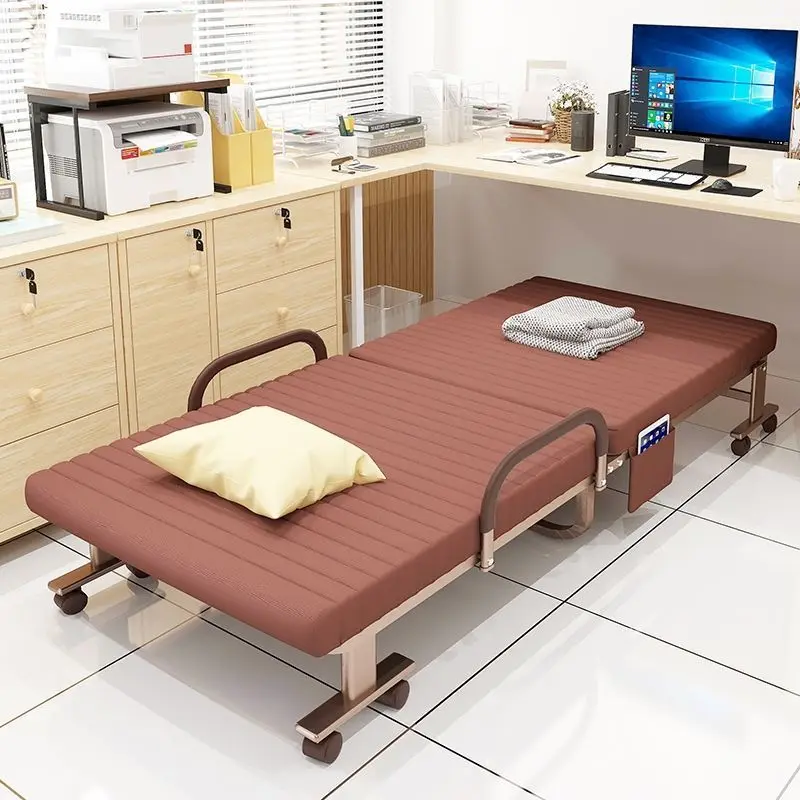 Living Room Sofa Bed Simple Design 1.9m Length Convertible Fabric Sofa Cum Bed Features Folding Function