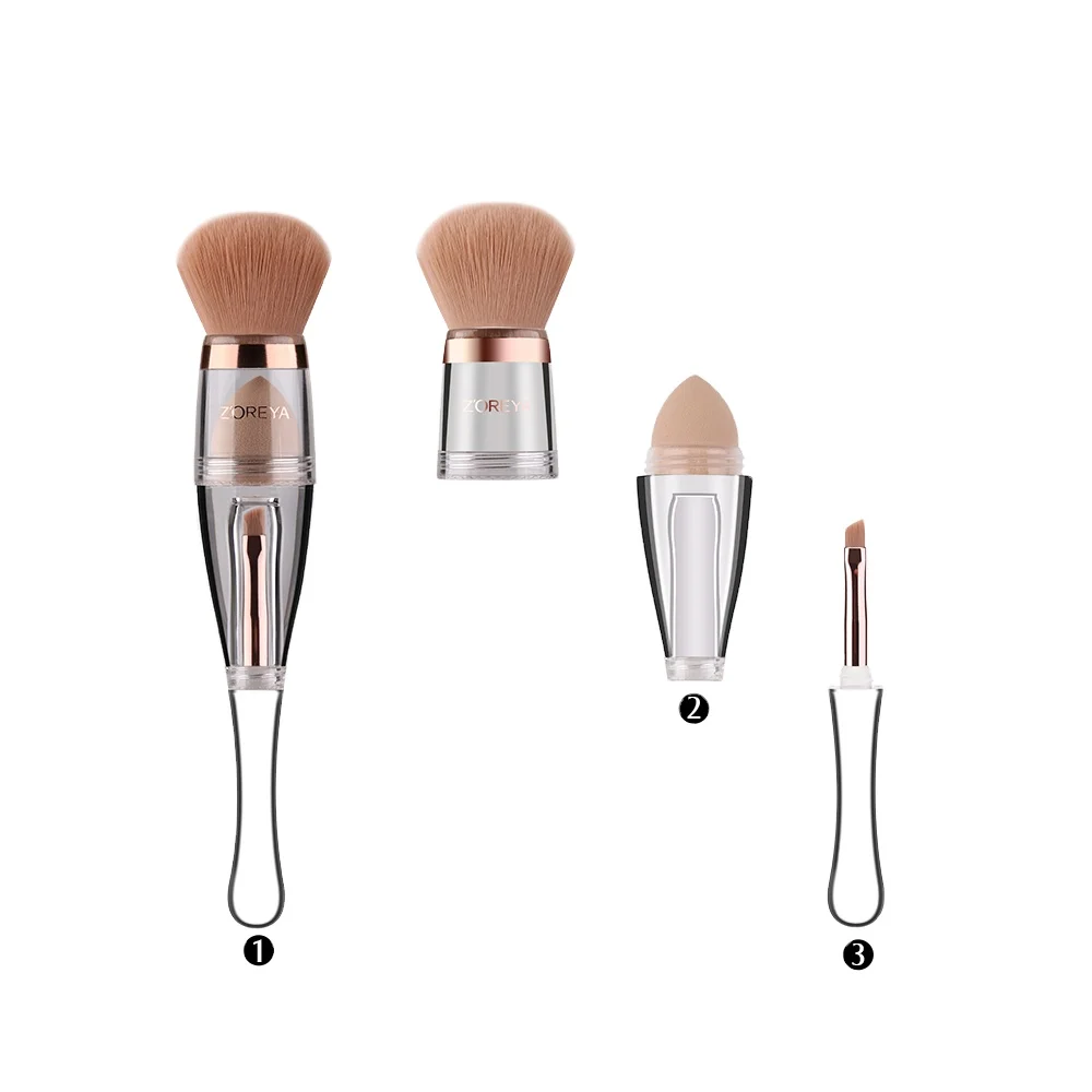 Factory Hot Selling Different Style retractable Makeup Brushes