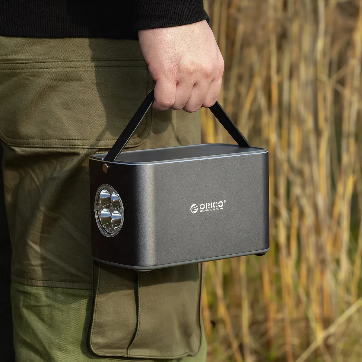 ORICO аварийный на открытом воздухе дома электростанция 120W Электрический мини-короб для литиевой батареи установки на солнечной Портативный Кемпинг Генератор с сенсорной панелью