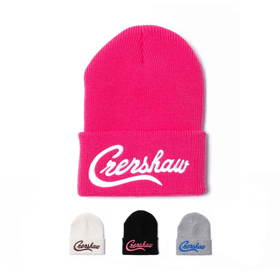 custom beanies with embroidery logo winter hats caps acrylic knit beanie