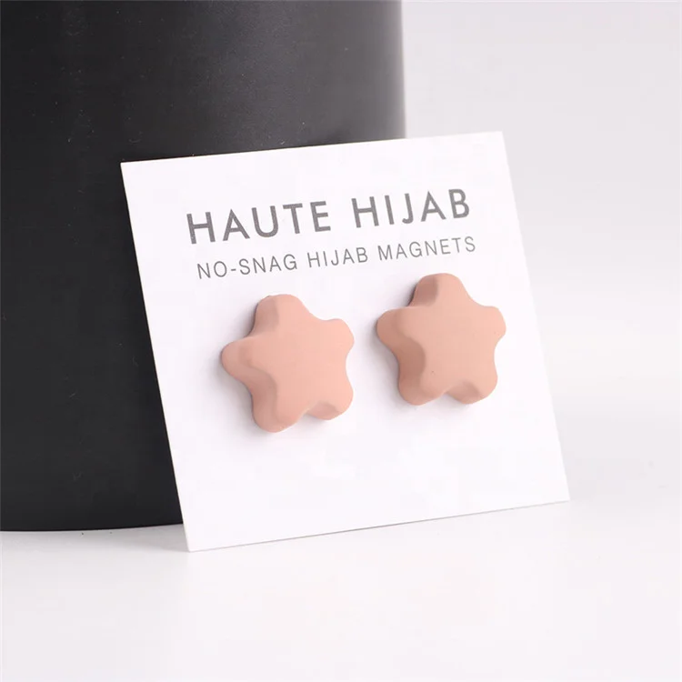 Wholesale hijab safety pin high quality non snag magnet pin Muslim brooch hijab scarf pins buy magnetic Brooch