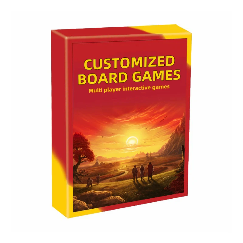 Factory customized full sets board game designed  wholesale custom for family enjoyable