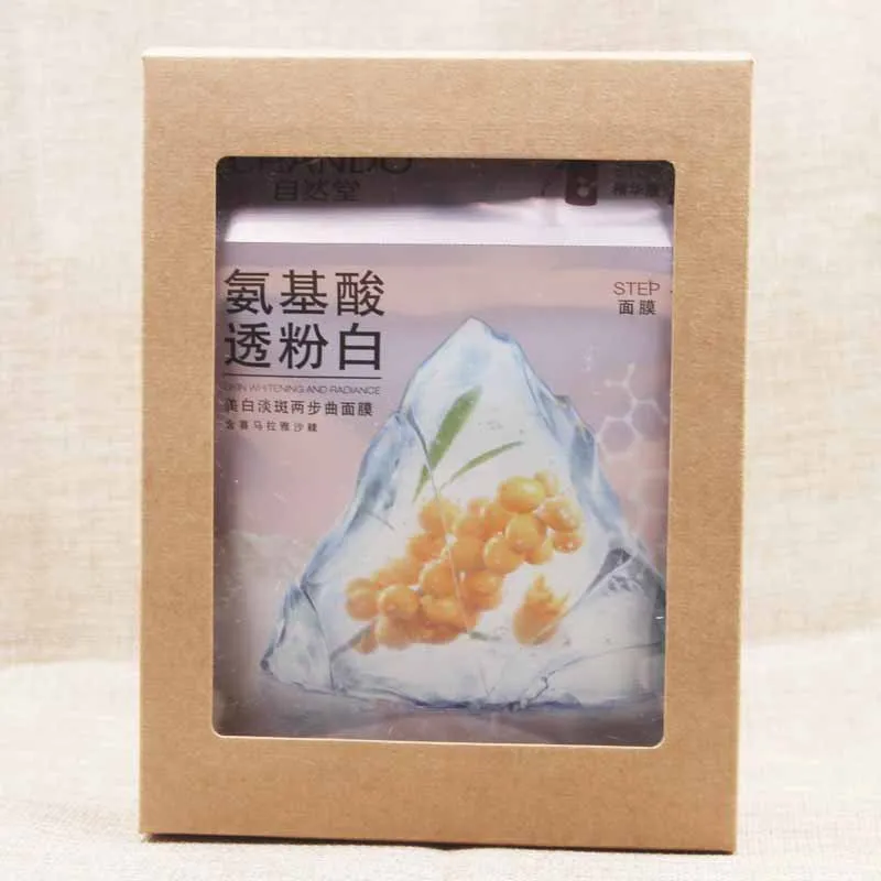 Custom Kraft Paper Box Rectangular Flower Candy Box with Clear PVC Window JS-C-PBX050 Guangzhou,cn 500 Pcs Packing Items