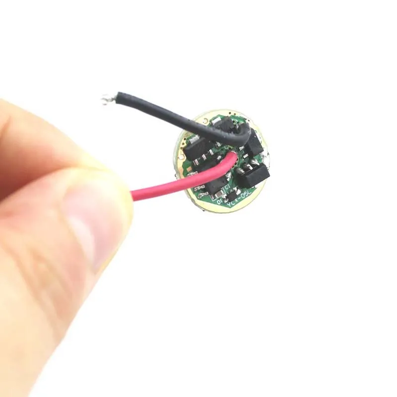 17mm 12x7135 4200mA LED Driver Circuit Board for XML XML2 XPL Hi LED Flashlight