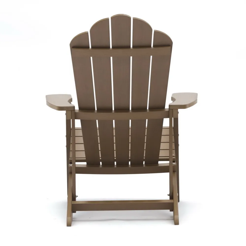  Современный пластиковый стул adirondack из тикового дерева для заднего