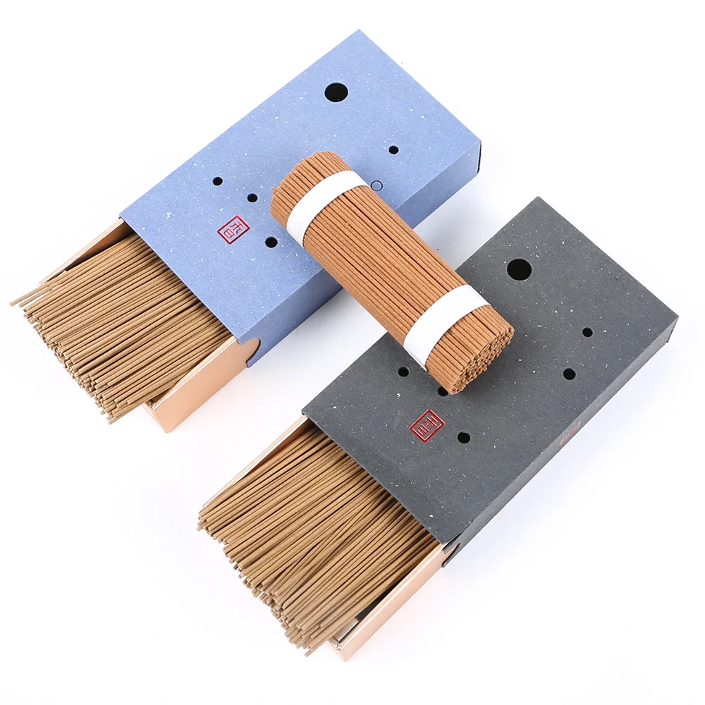 Wholesale Herbal burning Ati-odour Healthy Stick Incense, 105mm length 22 sticks Private Label Oud joss Incense