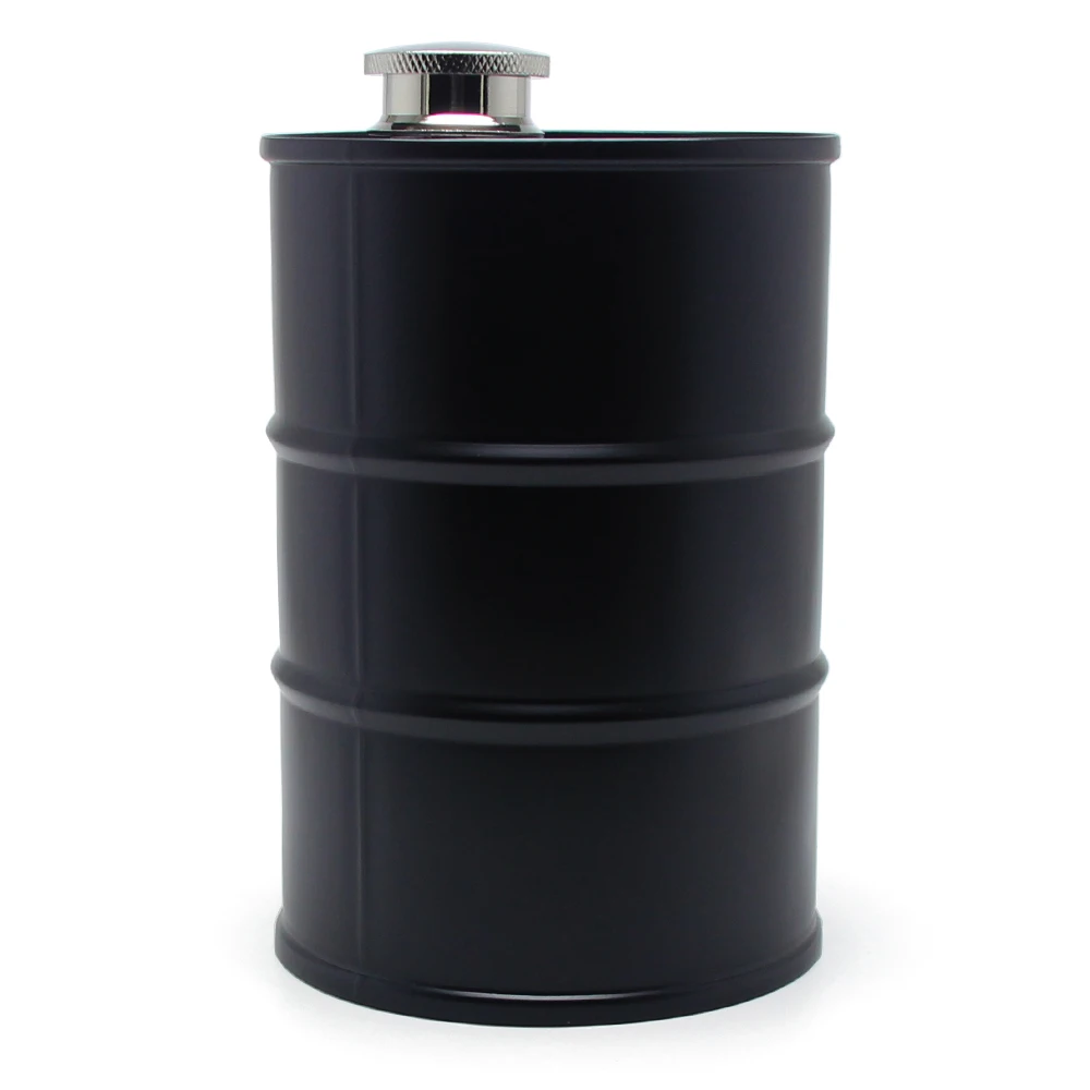 25oz 740ml Large Size Creative Huge Water Bottle Oil Drums Flagon Whisky Gift Stainless Steel Alcohol Liquor Super Big Hip Flask