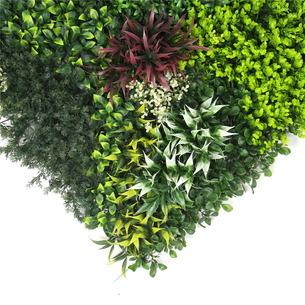 ULAND customized artificial jungle wall plants panel vertical garden green
