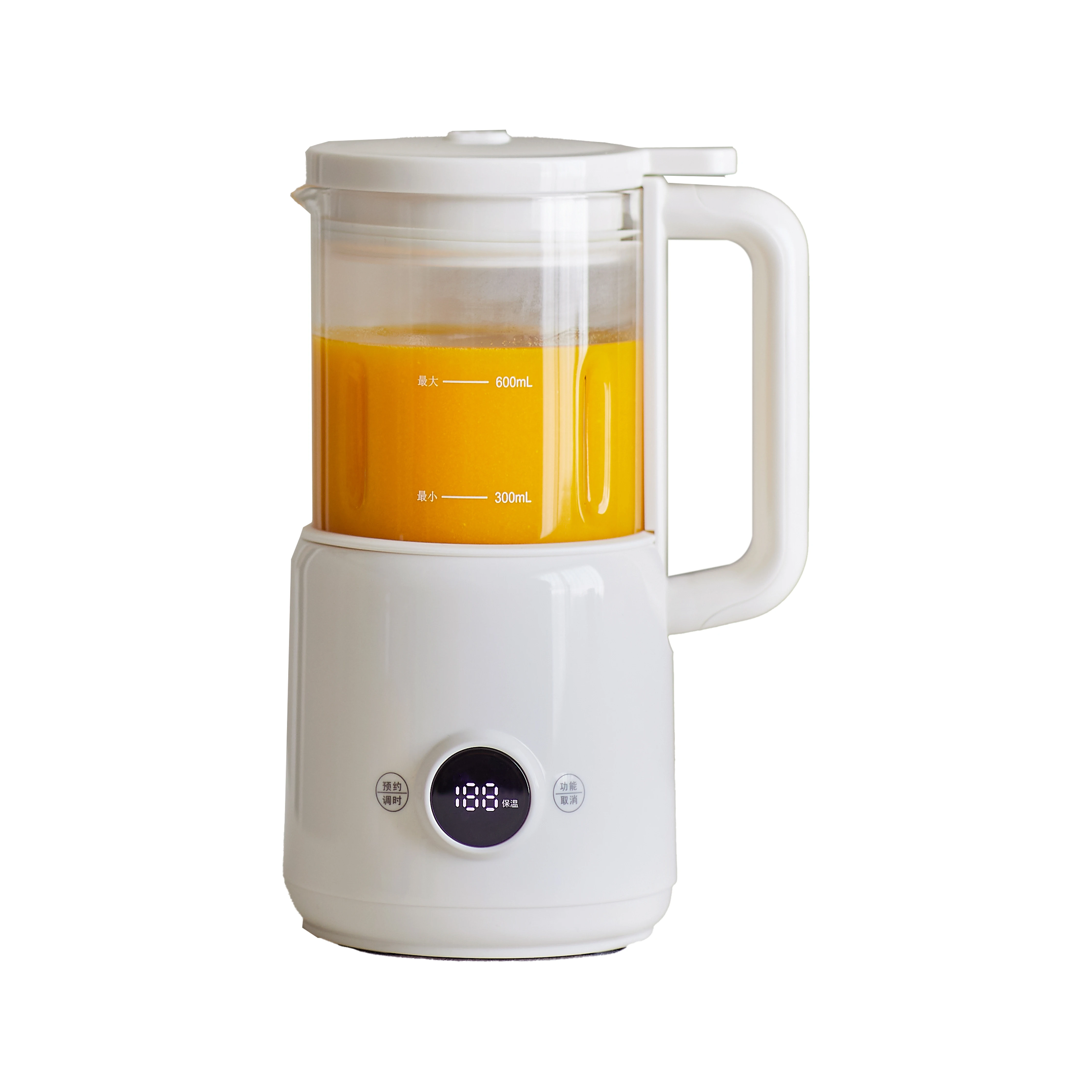 1200ml Automatic Electric Soymilk Nut Milk Maker Heating Blender Food Processor Soup Smoothie Juice Blender