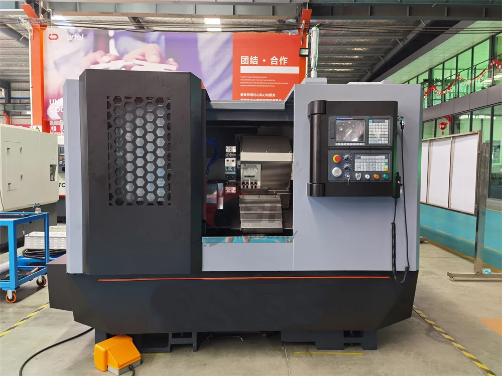 China Slant Bed CNC Lathe Machine Taiwan Quality CNC Lathe Machine Price TCK66 Siemens Mitsubishi System Smart Cnc Lathe
