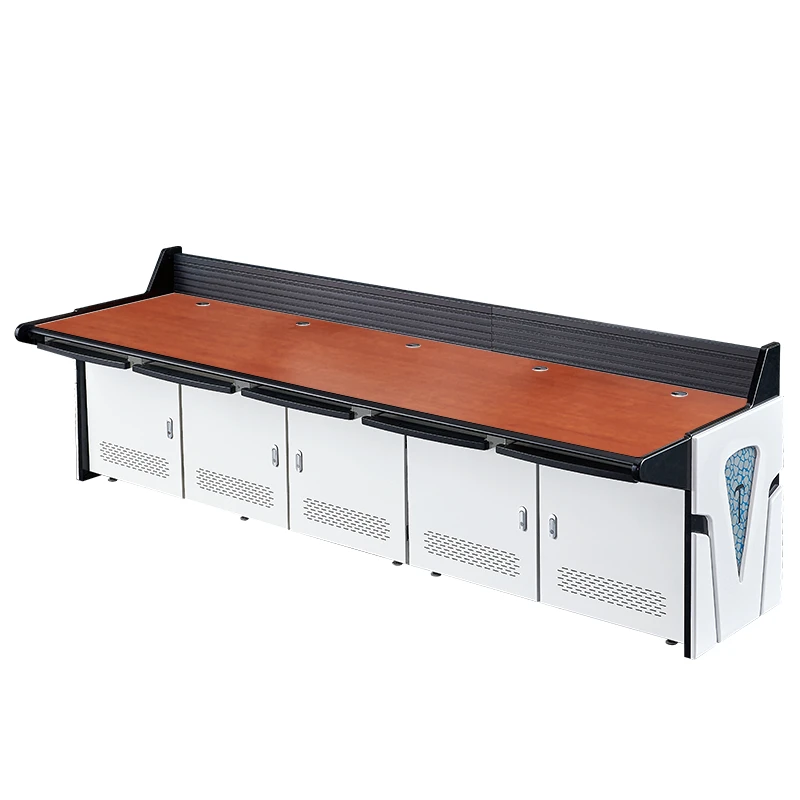 High quality Five seat Command Center Console Monitoring Desk Monitoring Room Dispatching Desk  Monitoring Console