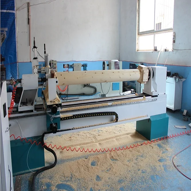 Factory Direct Sales Direct Variable Speed TJ-2530 Fast Tianjiao 4 axis wood turning machine cnc wood lathe 3 axis machine