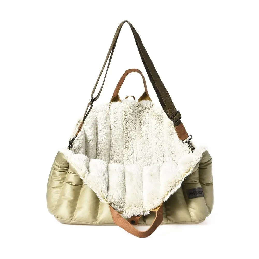 Manufacturer Soft Comfy Small Dog Handbag Car Seat Carrier Bag Puppy Booster Pouch Pet Travel Carrier Bag