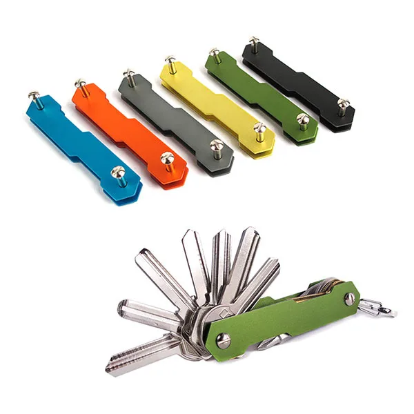 Lightning Smart Key Clip Car Keys Stainless Steel Key Holder EDC Multi-function Portable Wallet Compact Bottle Opener Keychain