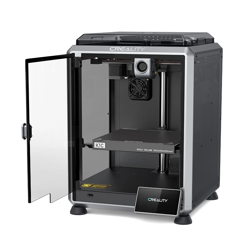 Factory Wholesale K1C Fast Speed 600mm/s Auto Leveling Enclosed Large Core-xy Desktop Industrial FDM 3D Printer