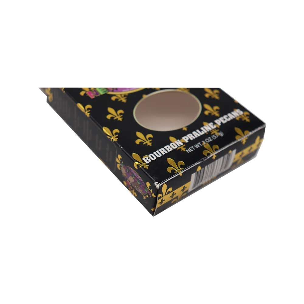 Candy Box Custom Hard Chocolate Dispenser Candy Jar Paper Packaging With Clear Window Gummies Candy