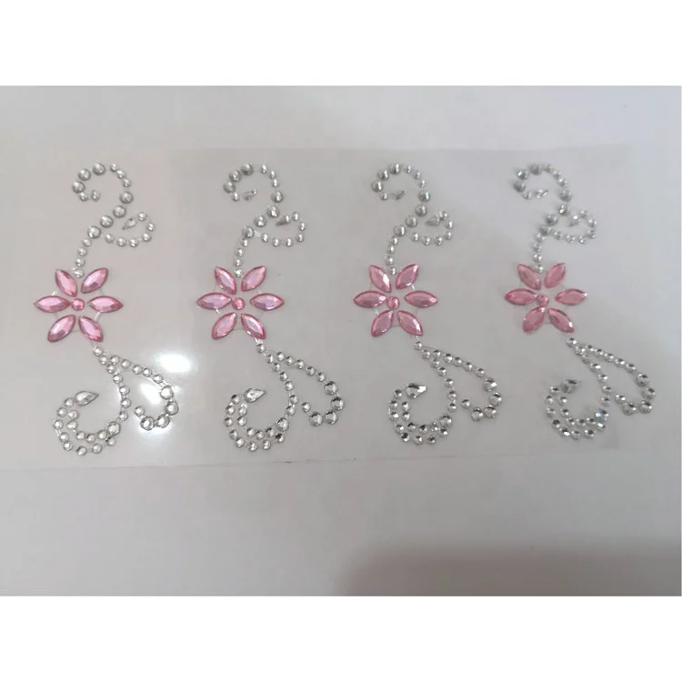 
Wholesale Waterproof Cute Various Types Face Crystal Tattoo Gem Stickers For Kids 