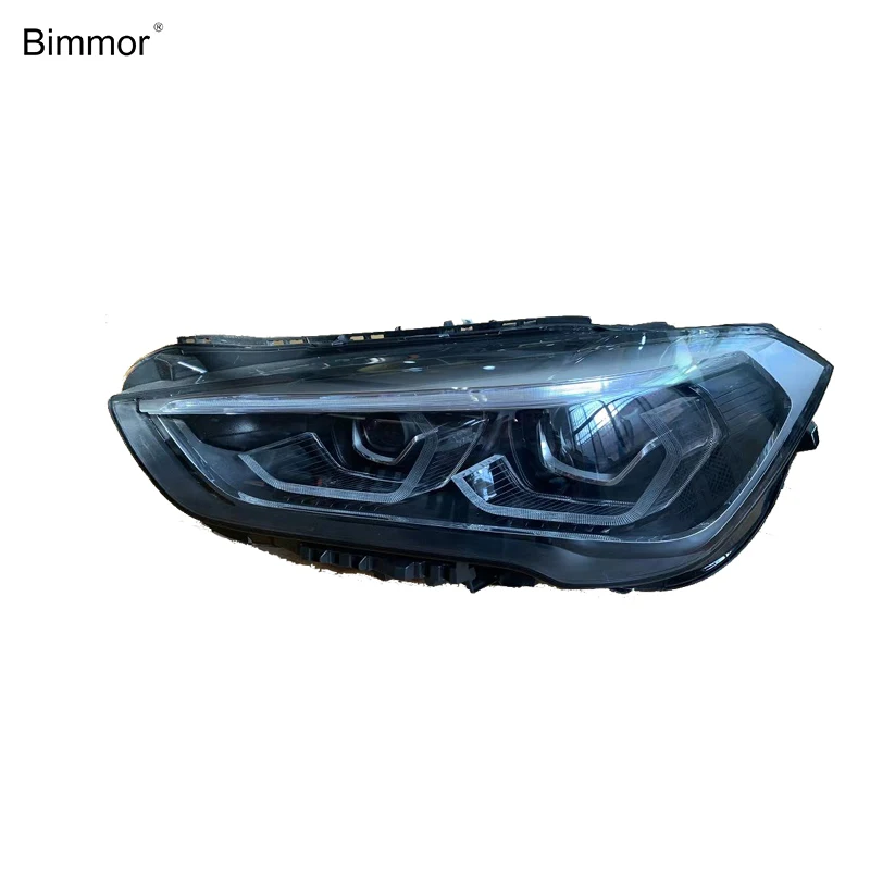Bimmor auto LED headllamp for BMW X1 F48 F49 Lci headlight LED head lamp 2020 2021 semi assembly headlights wholesale factory