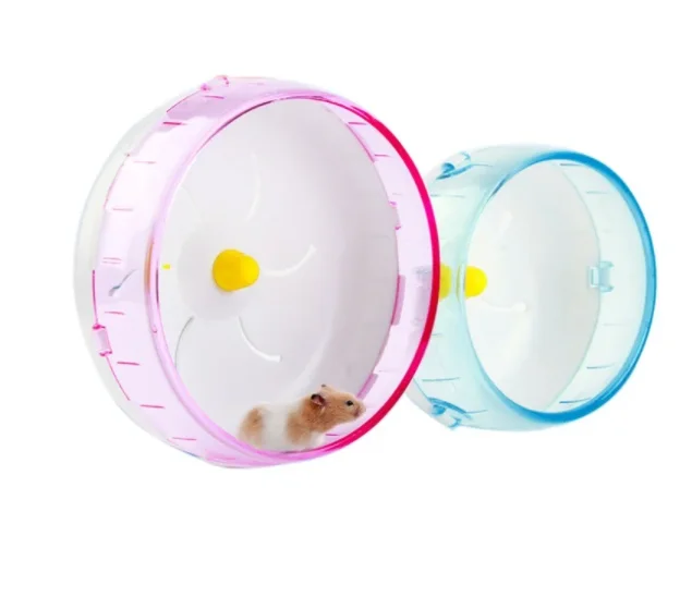 4 Size Hamster Toy Silent Runner Roller Golden Bear Exercise Treadmill wheel