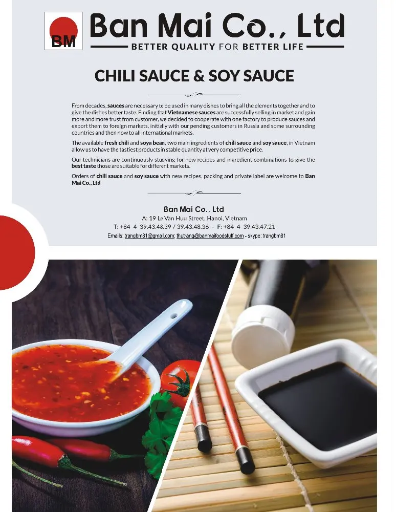 VIETNAM DARK SOY BEAN SAUCE LIGHT TRADITIONAL TASTE OEM PACKING BRANDS