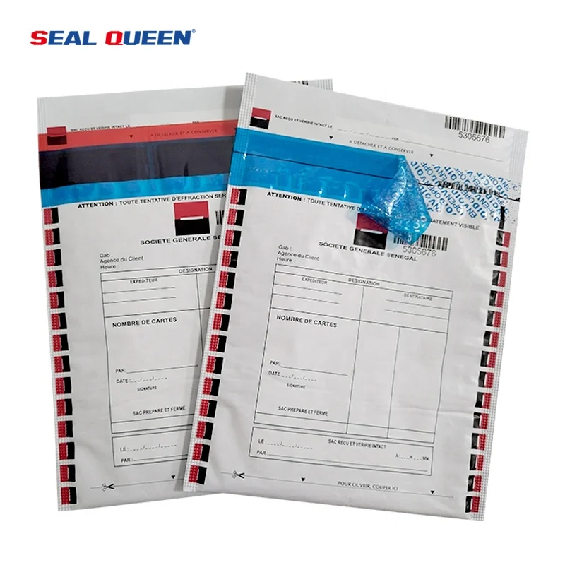 Security Plastic Courier Bubble Bag Custom Envelope Mailing Tamper Evident Bubble Bag For Packing