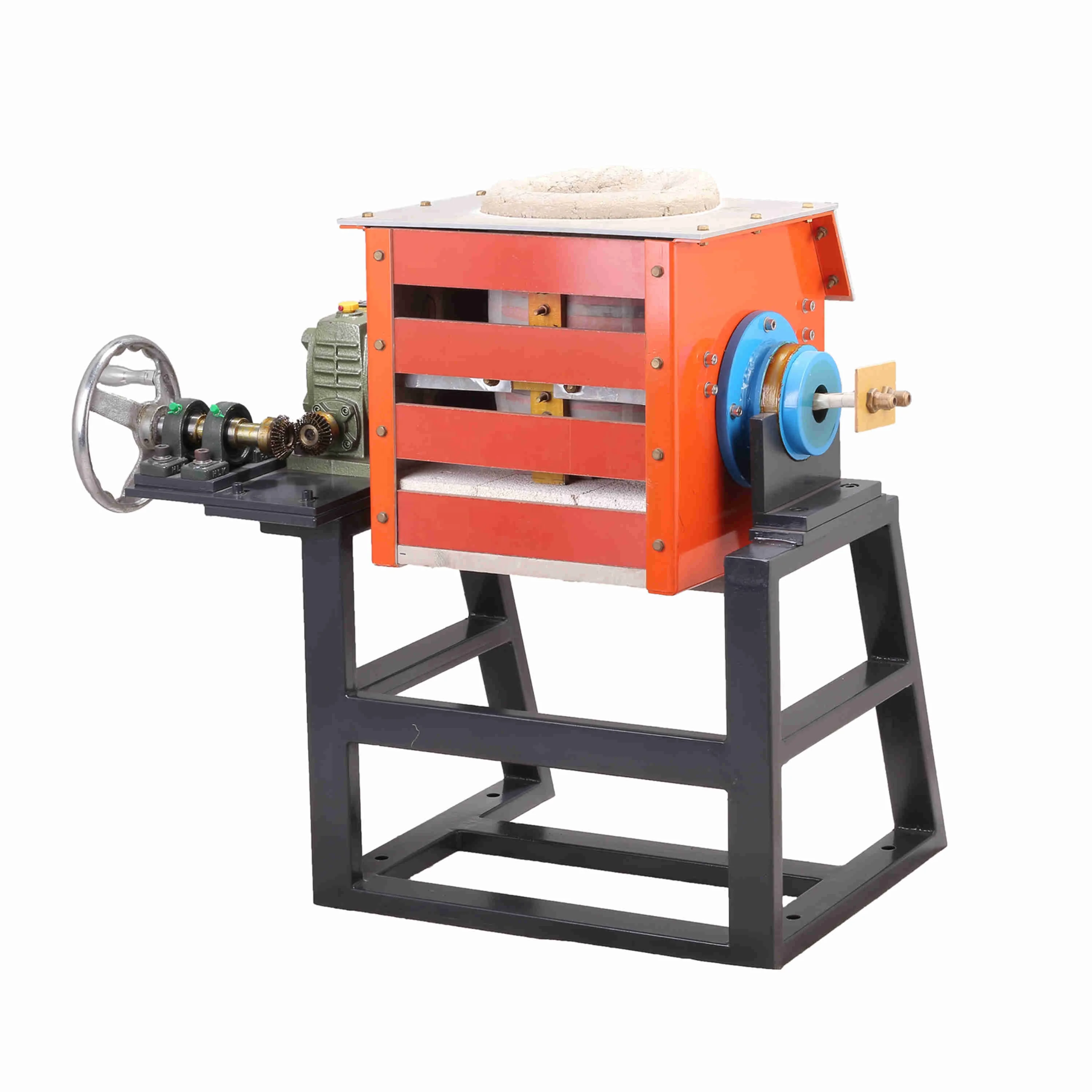 Induction aluminium melt furnace medium frequency furnace melt stainless steel