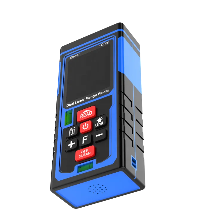 
100m Red&Green Dual Laser Distance Meter Digital Laser Rangefinder Laser Meter Distance Measure 