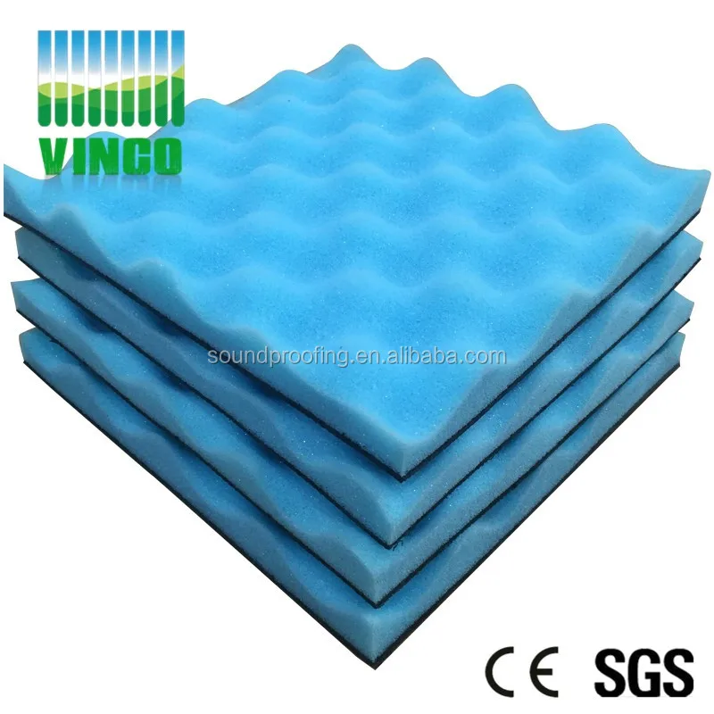 Factory hot sales soundproof pipe foam /warp good price acoustic foam and acoustic lagging products for office