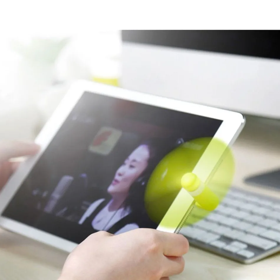 Promotional 2 in 1 OTG Mini Fan for IPhone Micro USB Fan Portable Fan for Phone with Custom Logo