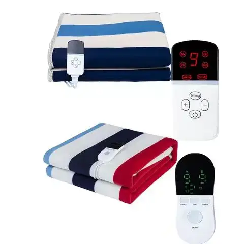 Electric Heated Blanket EU UK US Plug 2022 Best Heating Electric Blanket 220v Heated Throws Blankets Fleece Soft
