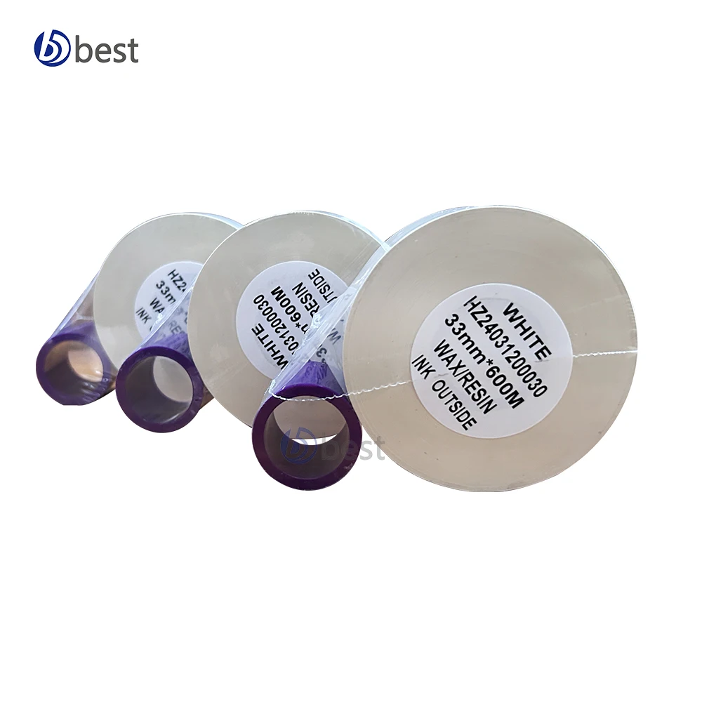 Premium Ribbon 33mm*500mm Thermal Transfer Ribbon wax resin TTO Ribbon for TTO printer