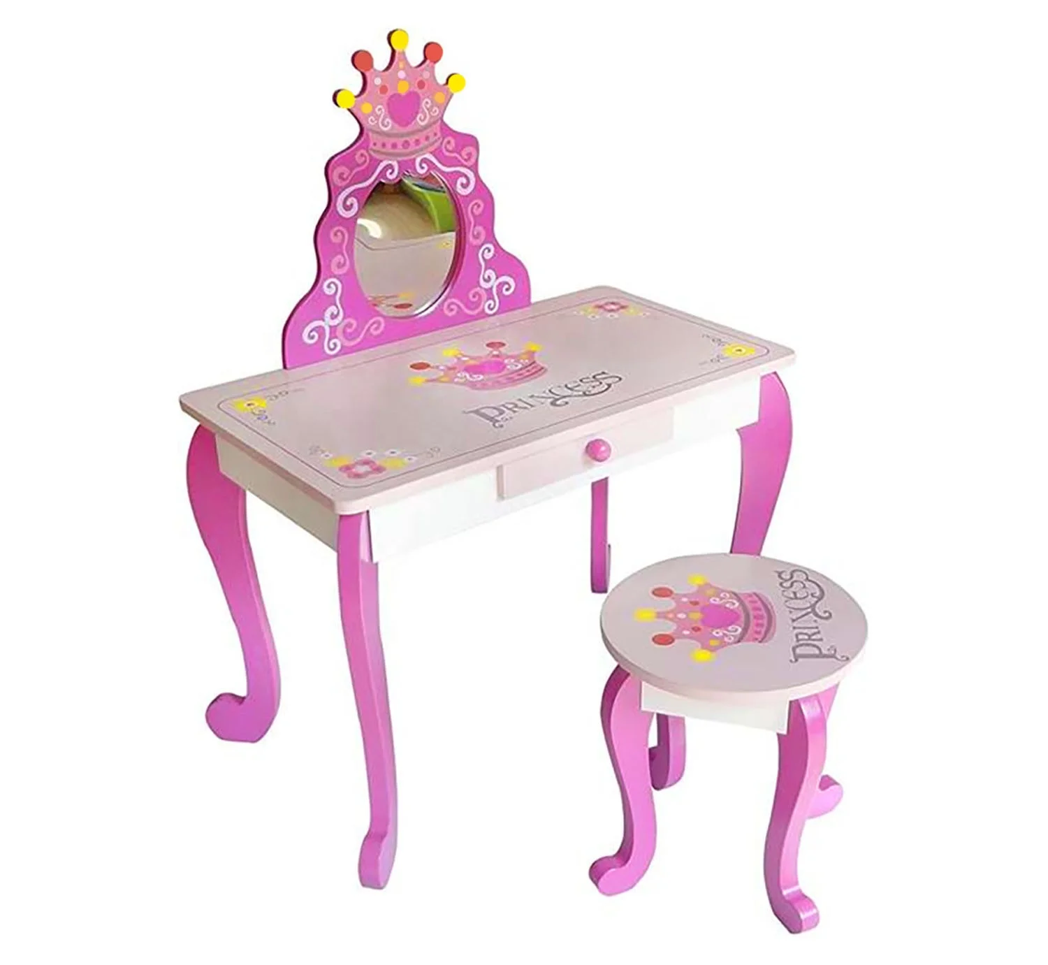 Modern european make up dressing table modeling mirror dressing table