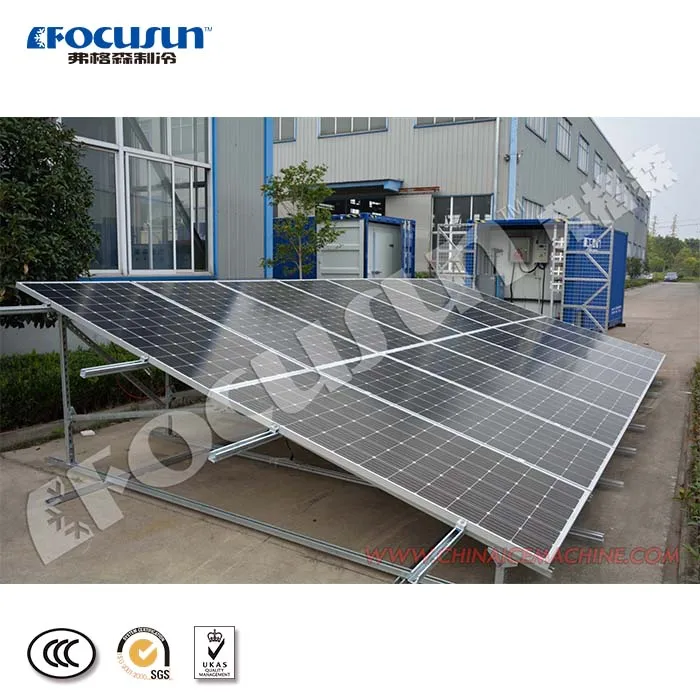 Hot-sale FOCUSUN new solar powered containerized cold room for vegetables fruits or fish