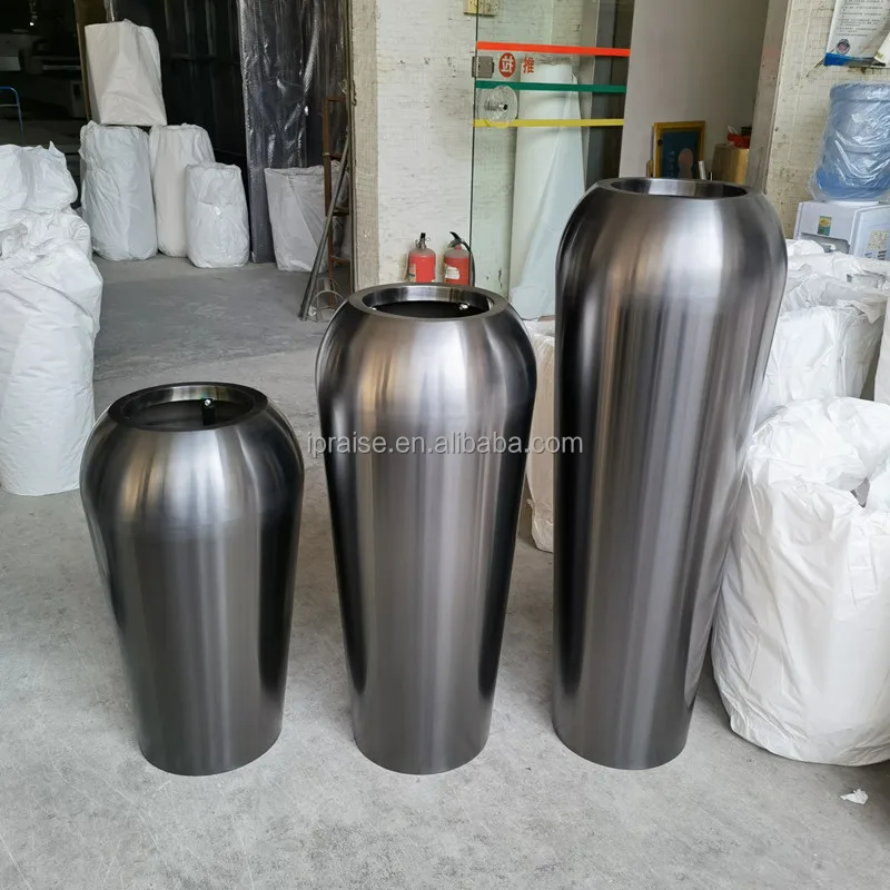 Hot selling diamond shape polished black stainless steel coffee table for living room