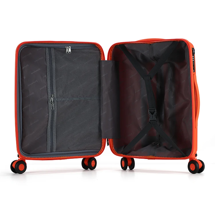 Factory Cheap Lightweight Travelling Trolley Bags Mute Wheels Unbreakable Suitcases For Men Women