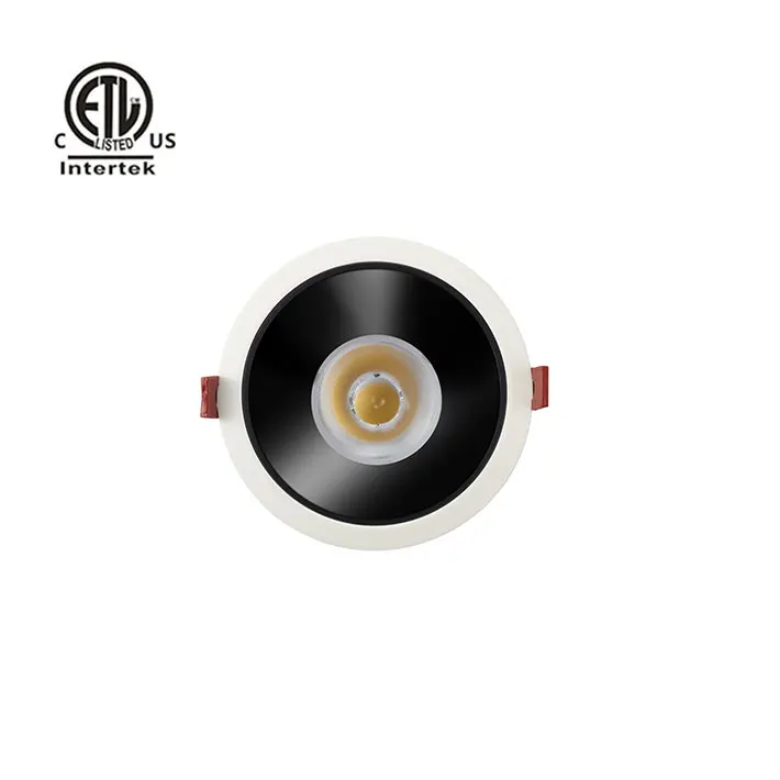 Daytonled Uranus Series COB SMD ETL List North America Commercial Anti-glare CRI90 CRI95 ceiling downlight
