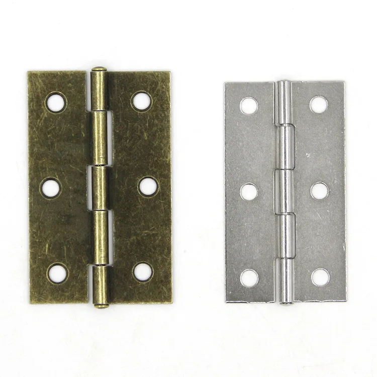 2.5-Inch 6-Hole  Antique Hinge Wooden Box Gift Flat Hinge Packaging Accessories