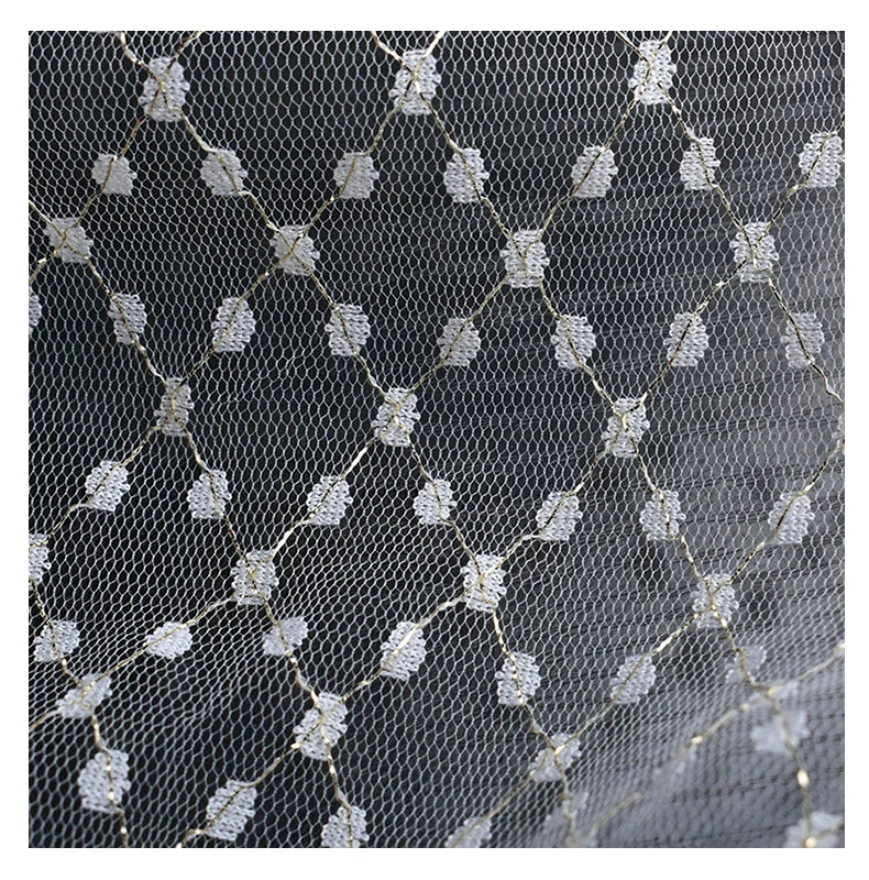 100% Nylon Net Fabric Stretchy and Breathable for Sportswear Bags Lingerie Upholstery Home Textiles 420d 1000d Yarn Count