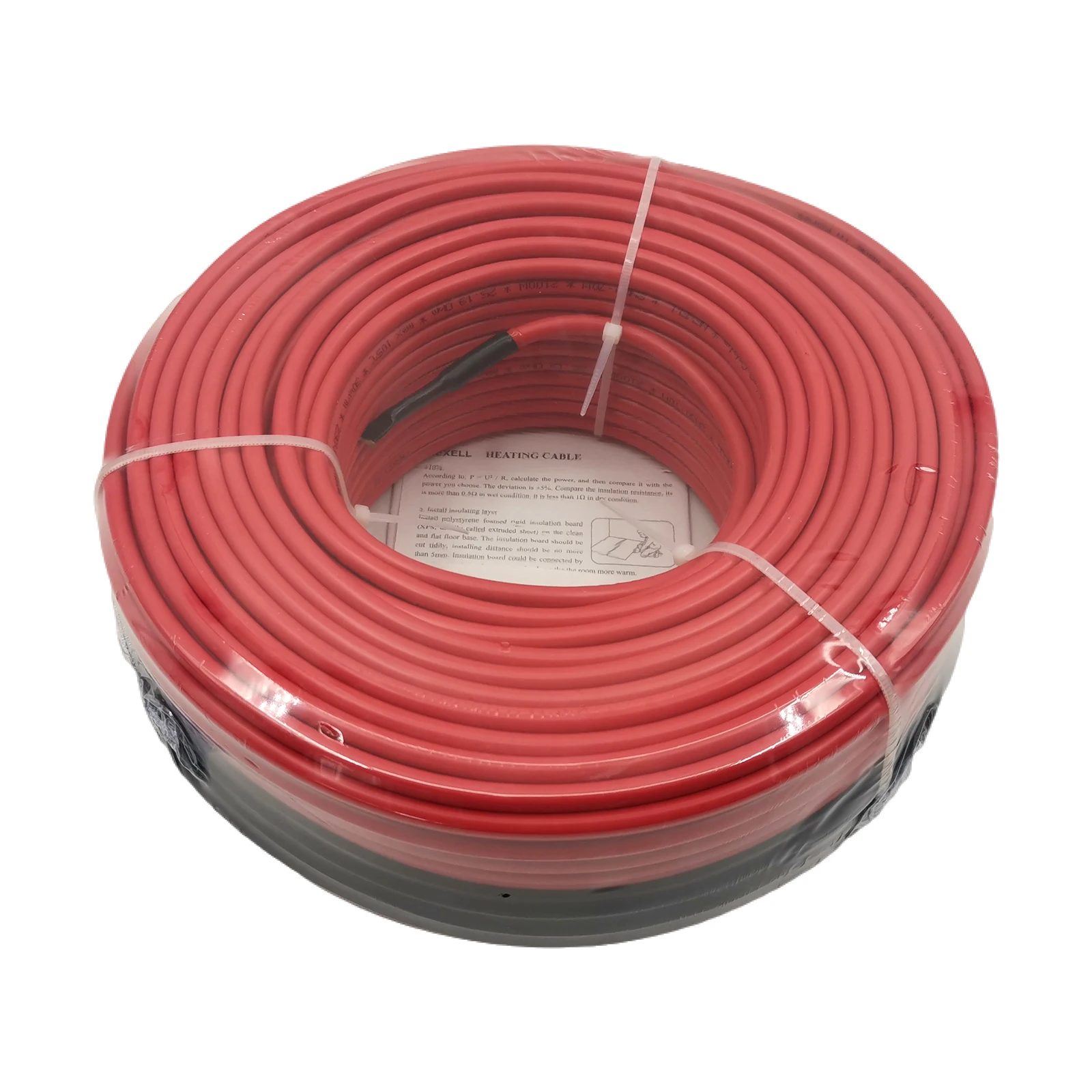 10-30w/m Power Optional Twin Conductor Warm Infrared  Insulated Alloy Heating Wire Cable Used for Underfloor Heating