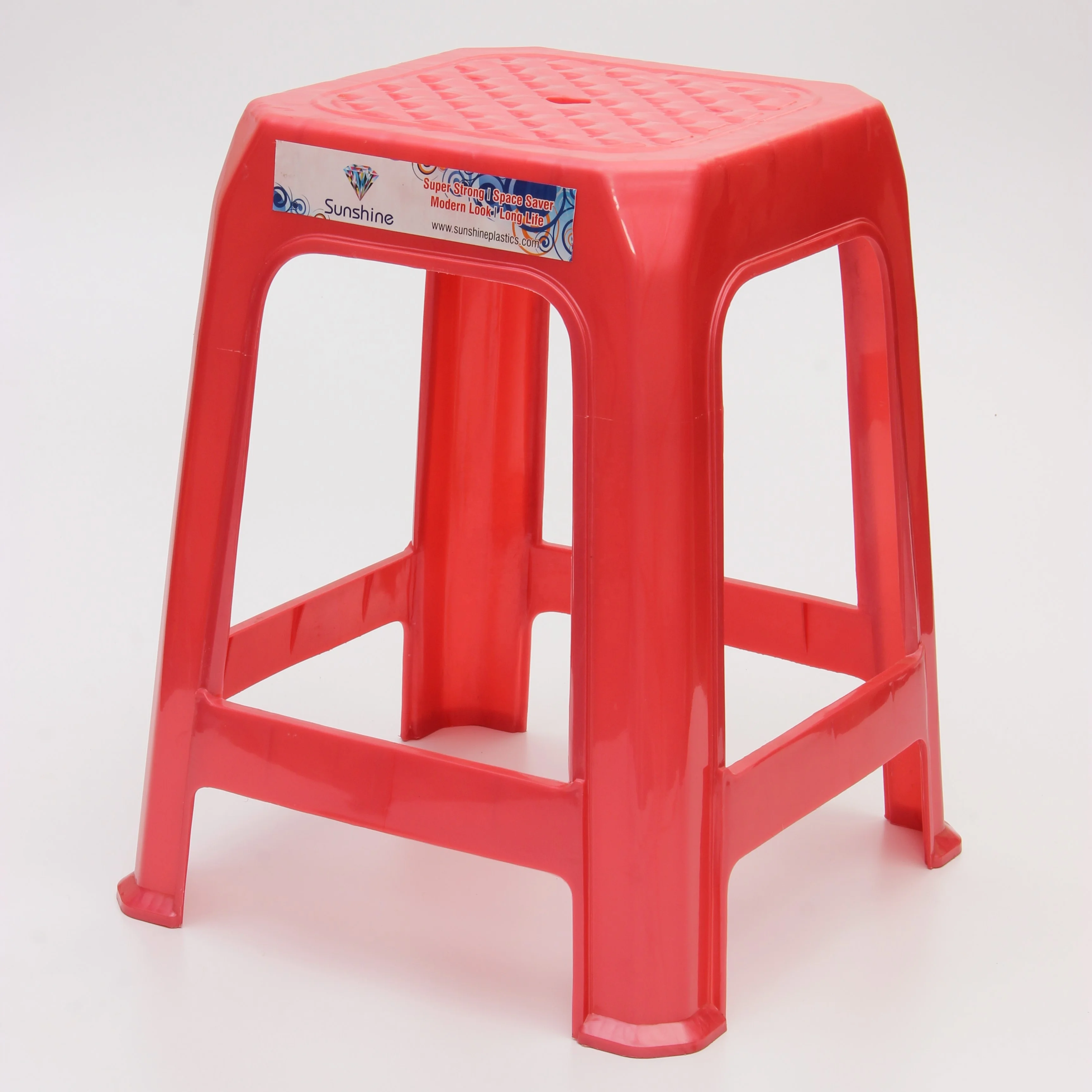 
SSP SUNSHINE SQUARE PLASTIC STOOL 