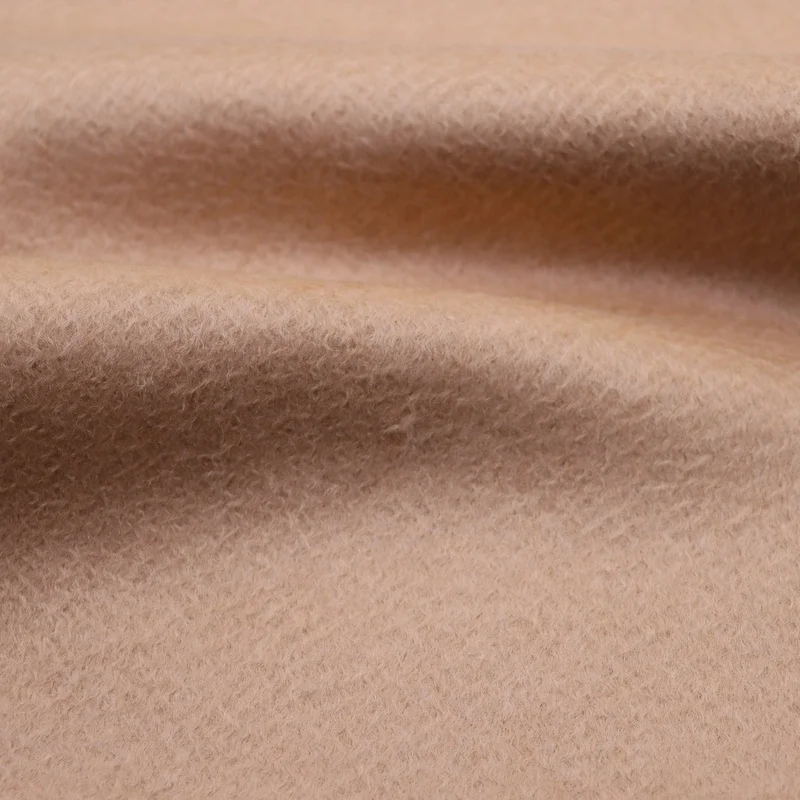 Высококачественная двухстороная ткань morie merino из чистой шерсти для одежды