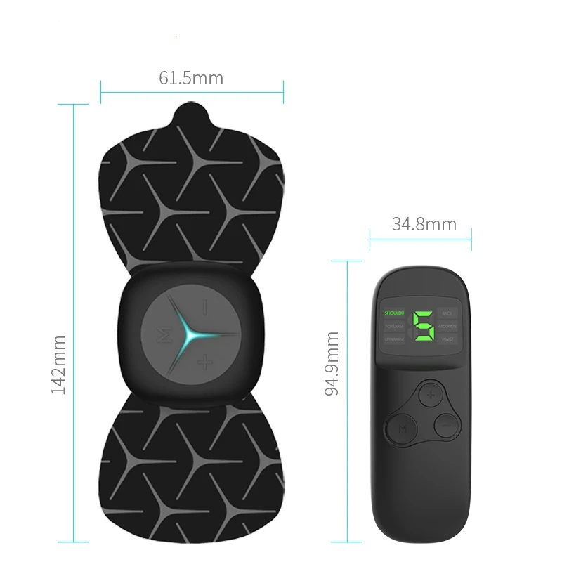 New Product 2024 Electronic Cervical Back Muscle Pain Relief Tool Shoulder Leg Body Massage  EMS Neck massage