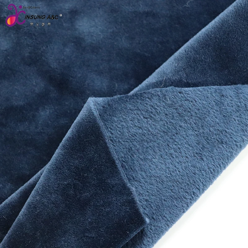 Fashionable Design Super Soft Velboa Plush Fabric for Clothing Garments Super Soft Velboa Plush Fabric