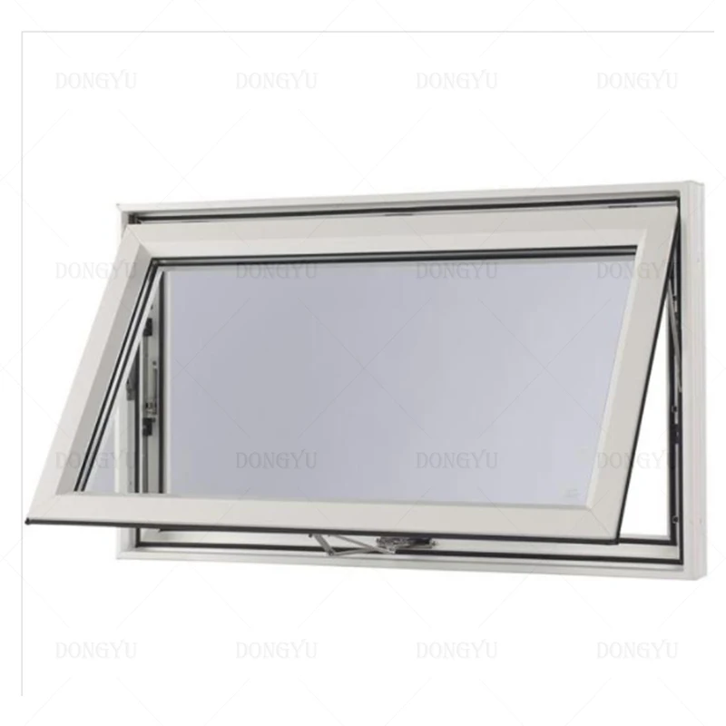 Hurricane Impact Aluminium Tempered Glass Awning Roof Windows Electric Skylight Window