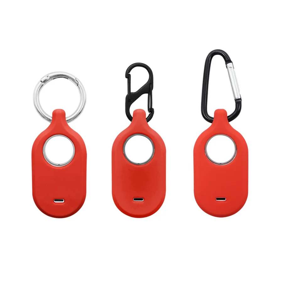 GPS Tracker Silicone Holder Silicone Protective Skin Cover for Samsung Galaxy Smarttag2 Case With Key Ring