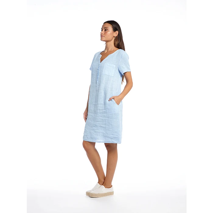 Professional Manufacturer Supply New Design Linen Dresses Summer Dress  Casual Dresses 2024