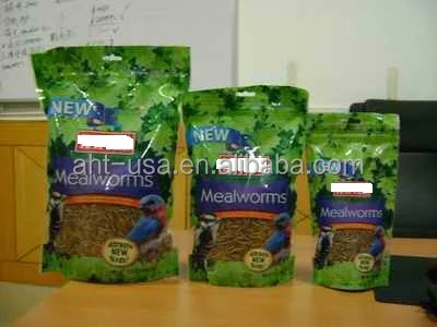 Pet Food Raw Material Bird Food Dried Mealworms in Bulk for Fish Bird Hamster