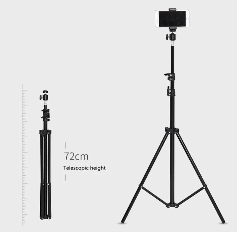 1.2m 1.6m 2.1m Light Stand Tripod For Photostudio Softbox Flash Reflector Light Camera Ring Light