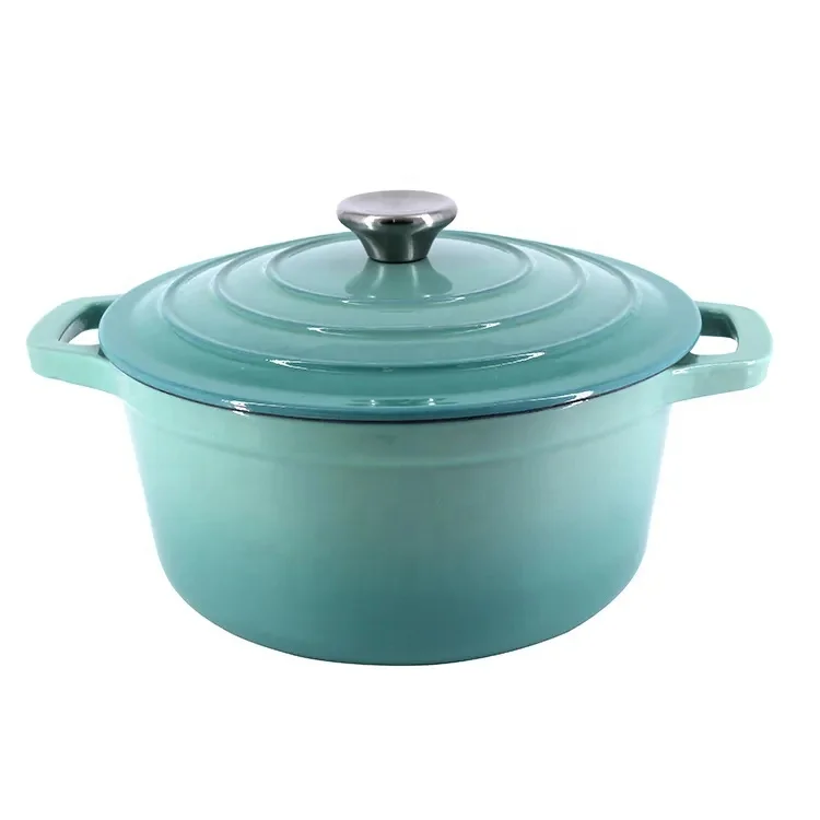 Hot Sale Non Stick Multi-Function Enameled Cast Iron Casserole/Dutch Oven with Lid Cast Iron Cookware Set