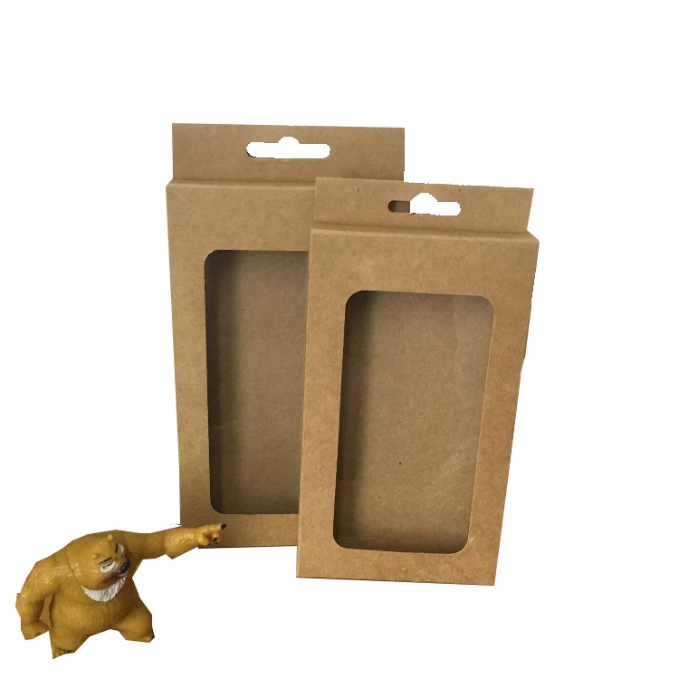 Ready Goods White Paper Cell Phone Cover Packaging Box Customized Paperboard mobile case folders